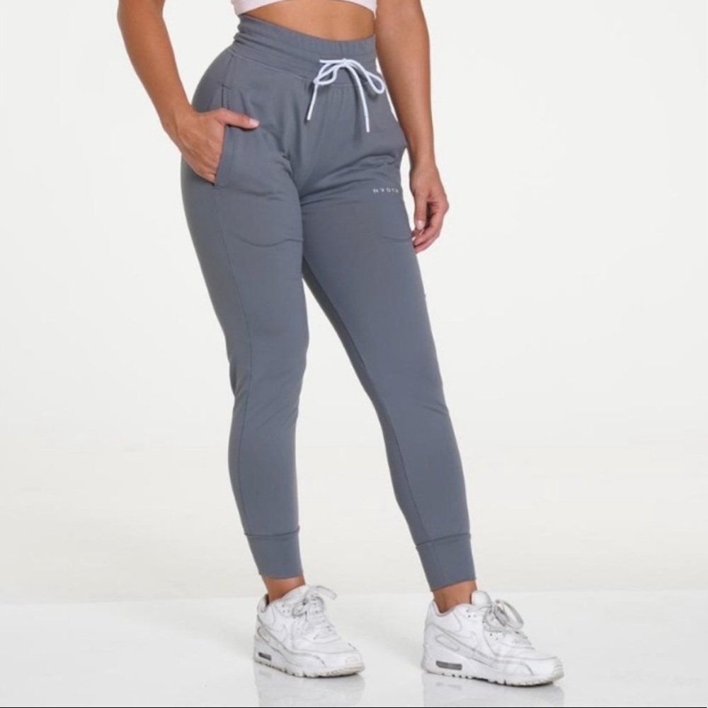 Cloud Grey NVGTN Joggers!!